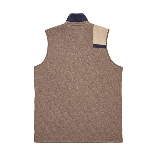 Image of Southern Marsh Carlyle Sporting Vest - Heathered, Dark Brown, XX-Large