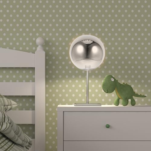 Image of 5.90 Inch Smoke Gray Glass Ball Lampshade Replacement Globe Shade for Pendant Light Fixture Round Lamp Cover for Home and Office Lighting