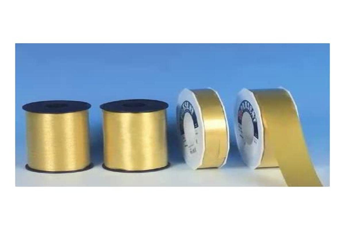 Präsent 1872599-634 Curling Ribbon, 25mm-91m, Gold