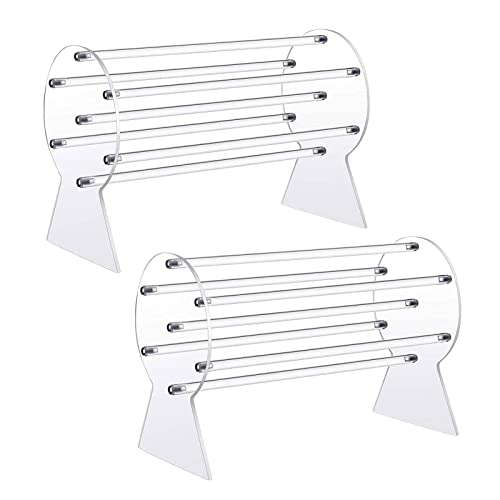 Soporte para diadema, accesorio de acrílico transparente Cover