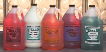 D-LEAD 1 gal. Bubble Gum Laundry and Respirator Detergent