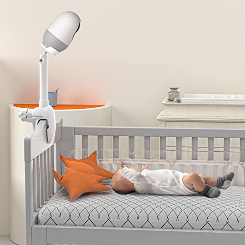 HOLACA Clip Short Holder for Nooie Baby Monitor Nooie 2K Indoor Surveillance Camera, Nooie Baby Monitor WLAN Indoor Camera - Image 2