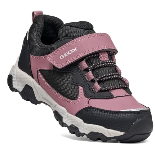 Geox Junior Girl J MAGNETAR G. B ABX Sneakers DK Rose/Black 33_EU – Ansicht 5