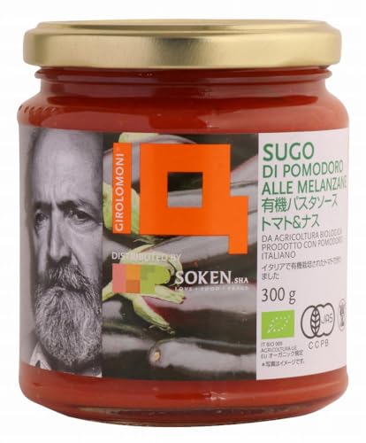 創健社 ジロロモーニ 有機パスタソース トマト&ナス 300gのサムネイル