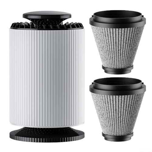 Yhenlovtt Purificatore d'aria per interni elimina il fumo purificatore d'aria fresca deodorizzazione purificatore (con 2 filtri)