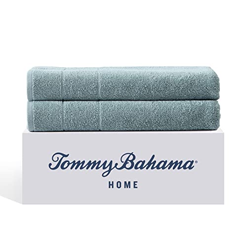 Tommy Bahama - Juego de toallas de baño, absorbente y resistente a la decoloración, decoración de baño de moda (isla Retreat turquesa, 2 piezas) Cover