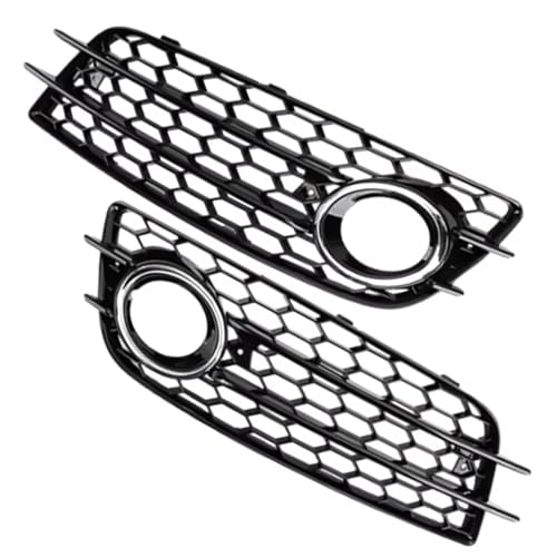 �t�H�O�����v�t���[�� For A4 B8 For SLine S4 Bumper 2008 2009 2010 2011 2012 2PCS �ԃt�����g�t�H�O���C�g�����v�O�����J�o�[ �n�j�J���O�����J�o�[ 8K0807681C