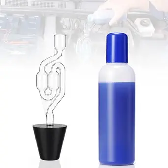 Tellegloww Head Gasket Tester Kit Combustion Leak Tester with Universal Adapter