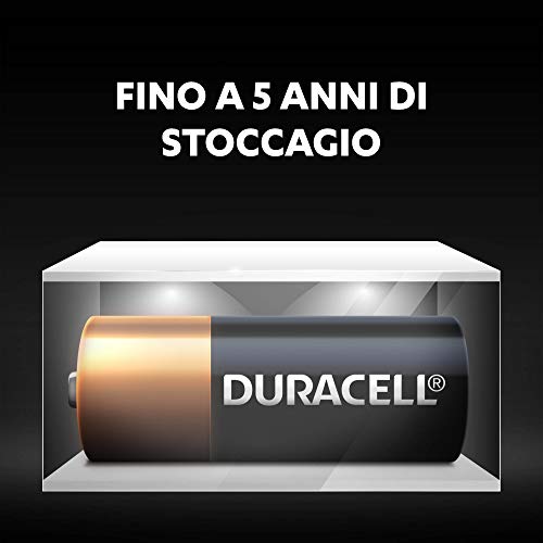 Duracell - N, Batteria Specialistica Sicurezza, 1.5V, confezione da 2, MN9100/E90/LR1 progettate per l'uso in torce elettriche, calcolatrici e luci per biciclette