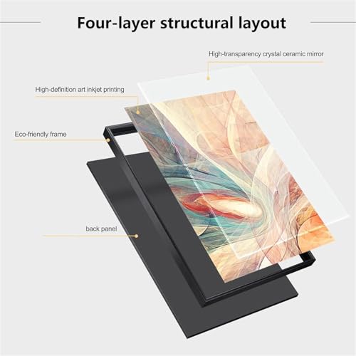 Panneau électrique décoratif mural aluminium céramique maison bureau