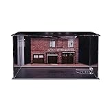 Die Vitrine ist flach verpackt, Selbstorganisation benötigt werden (keine Werkzeuge benötigen);