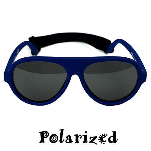 BIB-ON Top Flyer 2 Pack Straps – Infant's First Sunglasses for Ages 0-12 Months3