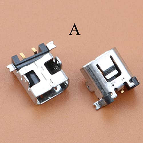 Image of for Nintendo DSi NDSi XL LL Power Jack Connector Charging Port Jack Socket Replacement 2pcs Pack (A Style)
