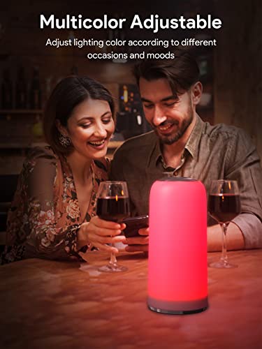 Anyotherway Led Table Lamp For Bedrooms, Touch Sensor Bedside Lamp #TOP2