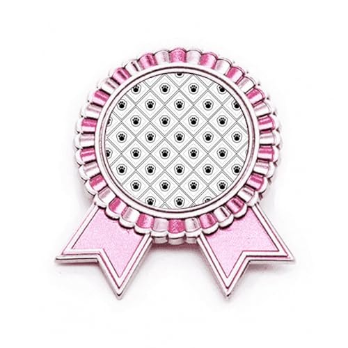 Broche carrée noire avec rose en métal M pour sublimer vos vestes au quotidien