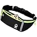Slim Running Belt Fanny Pack for Women Men, Jogging Pouch Waist Pack Money Belt Bag Phone Holder for Running Hiking Traveling