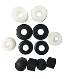 DreamFire 92a Skateboard Truck Bushings Medium Hard White 12pcs