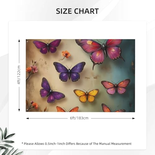 Drapeau de jardin résistant aux intempéries en polyester durable - 4
