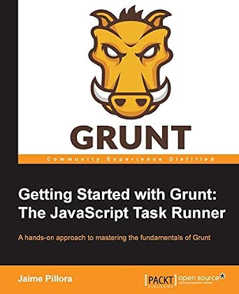 Getting Started with Grunt: The JavaScript Task Runner book cover