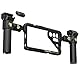 Freewell Genius Rig Cage für Samsung S25 Ultra - Werkzeuglose Einrichtung, Stativ- und Einbeinstativgriffe, Bluetooth-Fernbedienung, flexible Halterungen für professionelles Filmen