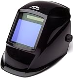Pyramex Safety WHAM3030GB Leadhead Auto Darkening Welding Helmet, Glossy Black