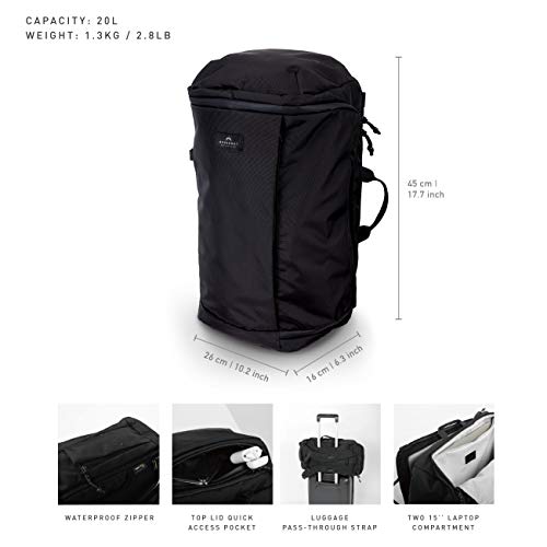 Doughnut Sturdy 20L Travel Outdoor School Laptop Duffle Bag Crossbody Luggage Backpack2