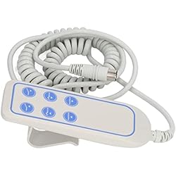 Mando a Distancia Manual, Mando a Distancia de Cama Elevadora de 8 Pines de PVC a Prueba de Polvo para Barra Plegable