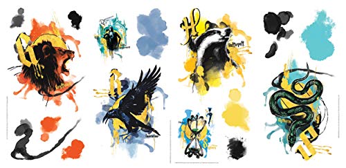 Stickers muraux Harry Potter RoomMates RMK4149SCS Maisons de Poudlard