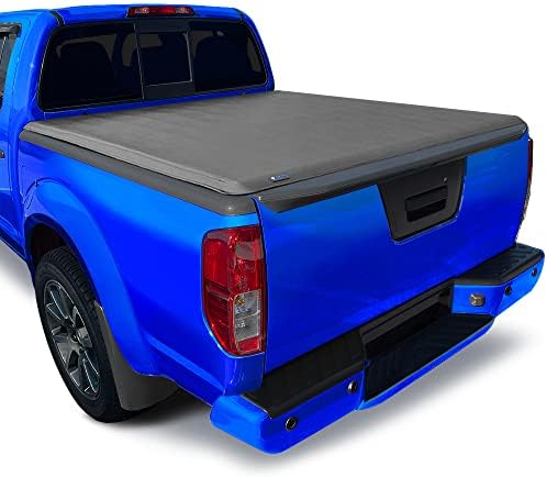 Tyger Auto T1 Soft Roll-up Truck Bed Tonneau Cover Compatible with 2005-2021 Nissan Frontier; 2009-2012 Suzuki Equator | 5' (59") Bed | TG-BC1N9034