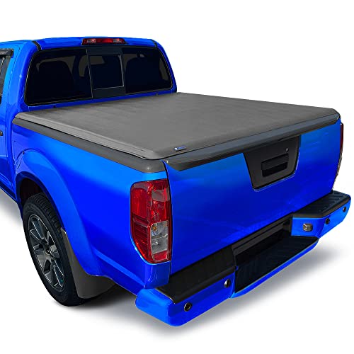 Tyger Auto T1 Soft Roll-up Truck Bed Tonneau Cover Compatible with 2005-2021 Nissan Frontier; 2009-2012 Suzuki Equator | 5' (59
