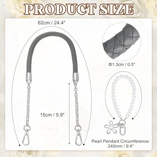 Sangle de sac à main tressée pour sublimer votre sac fourre-tout - 2