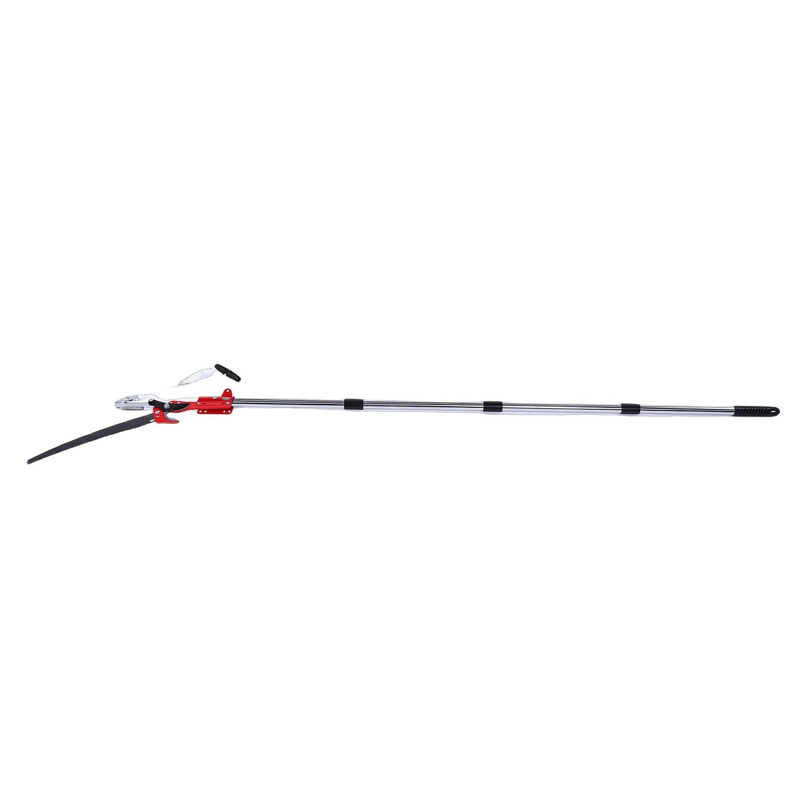 Ejoyous Sierra de Pértiga, Podadora Manual de árboles de Acero Inoxidable con Hoja de Acero SK5, Poste Ajustable de 3 Pies a 14 Pies, Liviana de 63.8 Oz para Podar árboles, Jardín, Paisajismo, Uso