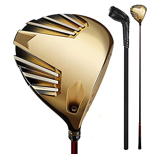 Titanium Golf Driver dla mężczyzn, zestaw kijów golfowych premium z karbonowym trzonkiem, idealny zarówno dla początkujących, jak i zaawansowanych golfistów