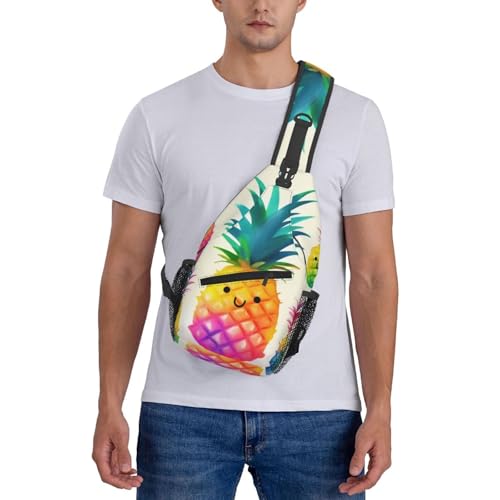 Morral cruzado diagonal estilo sling para hombro miniatura 7