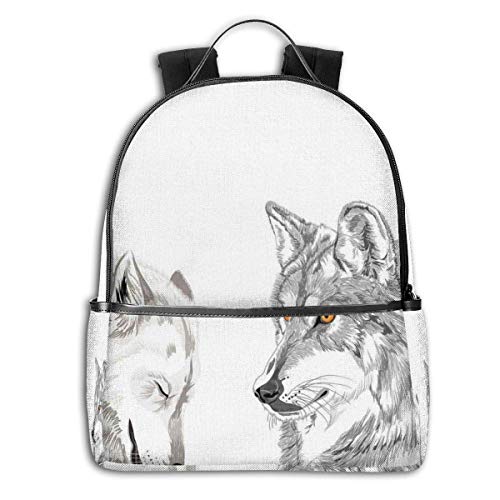 Sacs à dos décontractés, sacs à dos de marche, sacs à dos de collège pour femmes filles, deux en bois ...