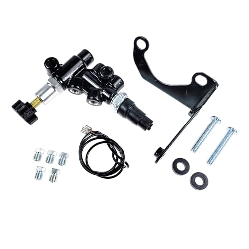 260-13190 Universal Combination Brake Proportioning Valve & Mounting Bracket & Adjustable Knob | Fit for Wilwood master cylinders 260-8555 260-8556 260-9439 260-12900 260-13375 | OE 260-11179