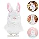Toyvian Aufziehspielzeug Hase Kinder Hüpfender Hase Aufziehhasen Spielzeug Süßes Hüpfendes Kleinkinder Bunny Partygeschenke Indoor und Outdoor Spiel Kindergeburtstage FüR Partys Und Geburtstagsfeiern