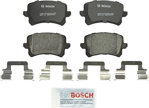 BOSCH BP1348 QuietCast Premium Semi-Metallic Disc Brake Pad Set - Compatible with Select Audi Q3, Q3 Quattro; Volkswagen CC, Passat, Passat CC, Tiguan, Tiguan Limited; REAR