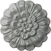 Ekena Millwork ROS03X03AR 3.5-Inch Od X 5/8-Inch D Artis Rosette