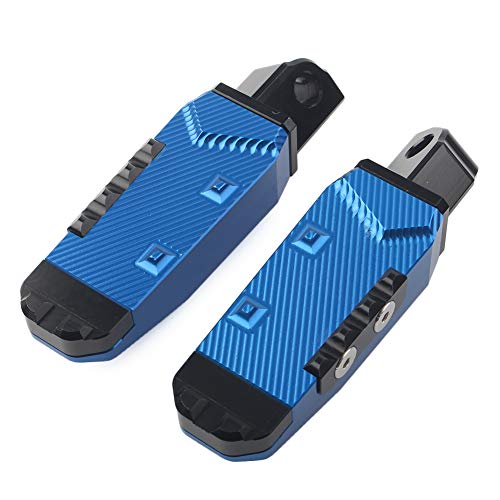 Gzyf Rear Pedal Footrest Motorcycle Rear Passenger Foot Pegs For Suzuki Gsxr600/750 Gsxr1300 Hayabusa 2006-2018 Blue #TOP4