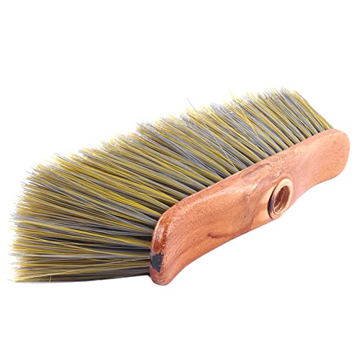 BAUSTER® Besen 350 mm ohne Stiel, Kehrmaschine, synthetische Borsten, Handbesen, Innenbesen, Haushaltsbesen, Kehrbesen, Besen mit Gewinde, Stubenbesen Zimmerbesen Industriebesen Hallenbesen – Bild 6