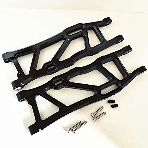 Bras inférieur arrière AR330249 en aluminium usiné noir pour Arrma 1/8 6S
