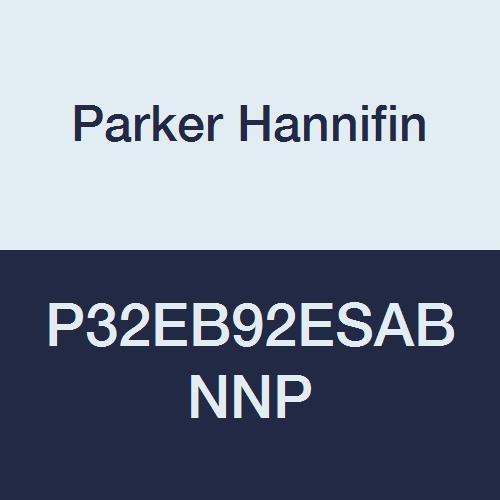 Parker Hannifin P32EB93EGMBNGP Series P32EB Aluminum Compact Filter/Regulator with Round Gauge, 5 µ Element, 8 bar/125 psig/0.8 MPa Range, Plastic Panel Mount Nut, 3/8" NPT Port