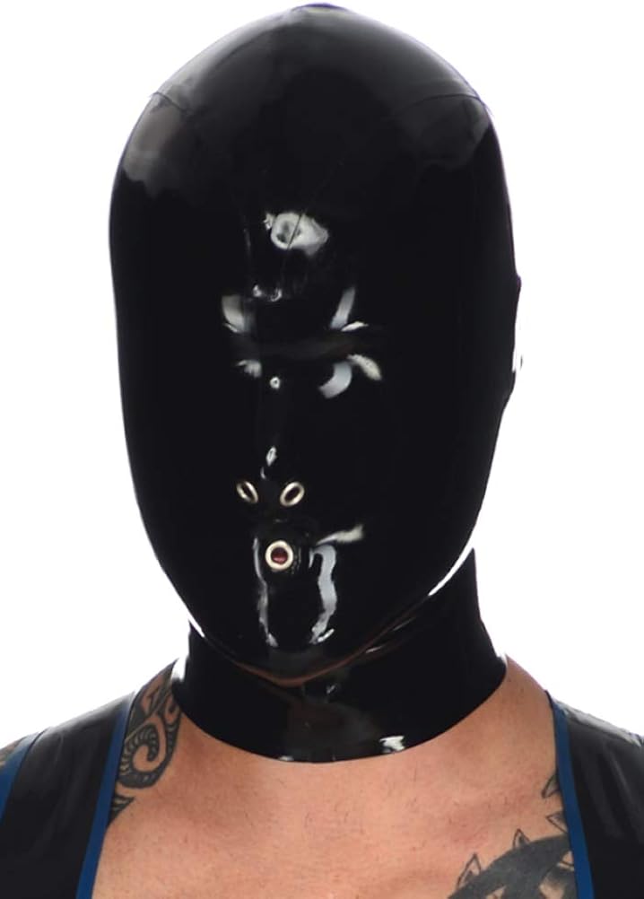 Latex Rubber Full Face Cover Hoods Breathing Masks 0.4MM Amazon.co.uk