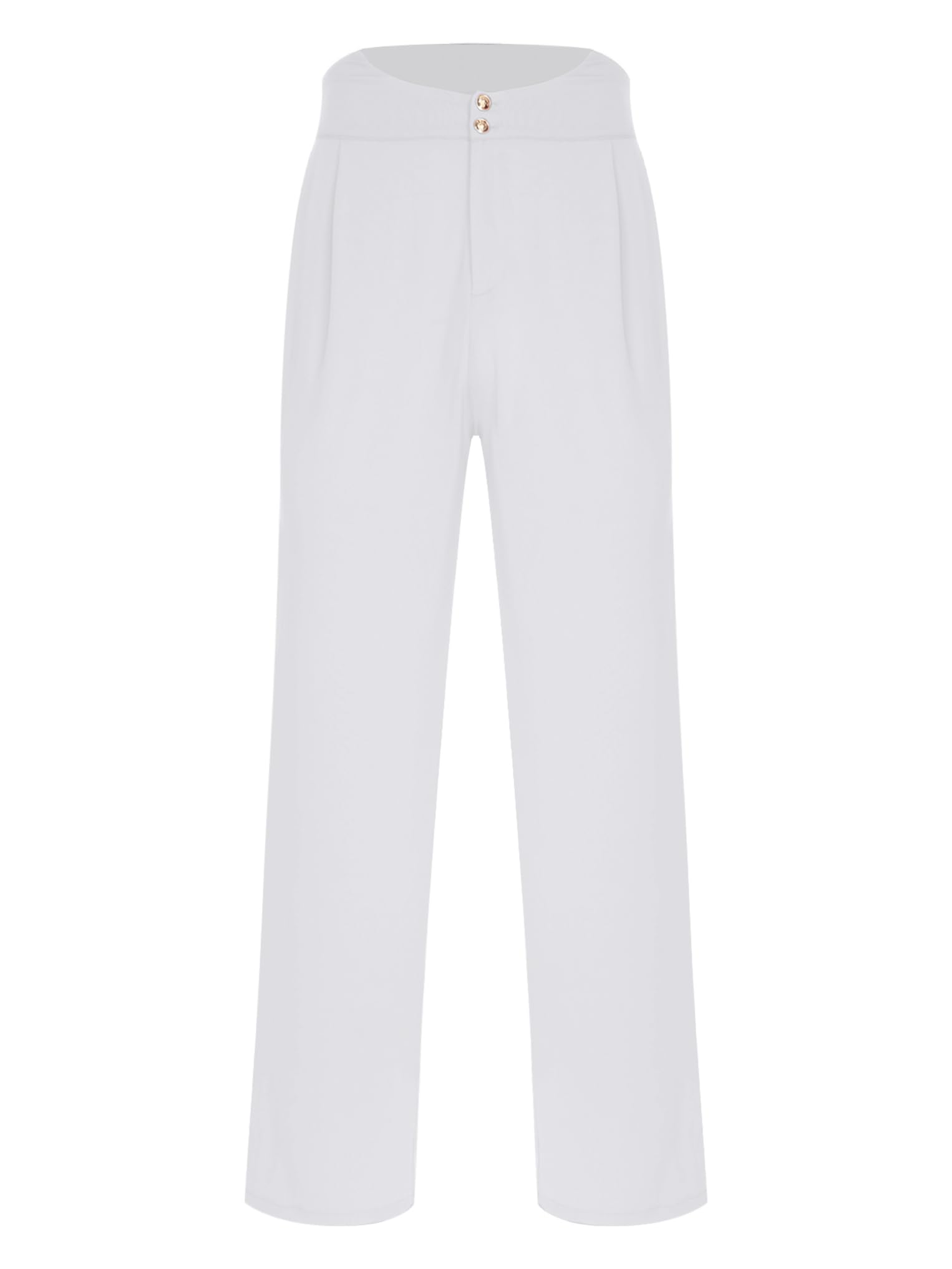Oyolan Homme Pantalon Danse Latine Salsa Tango Chacha Pantalon Danse de Salon Tenue Entraînement