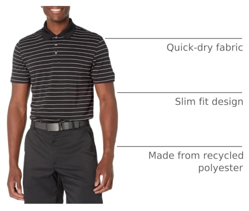 Image of Amazon Essentials Men's Moisture Wicking Golf Polo Shirt, Short Sleeve, Slim-Fit, Quick-Dry, Active Wear