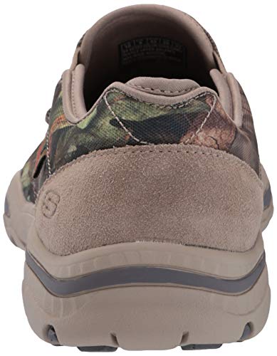 Skechers Men's Relaxed Fit-Creston-Moseco Moccasin, Camo, 10 Medium Us #TOP2