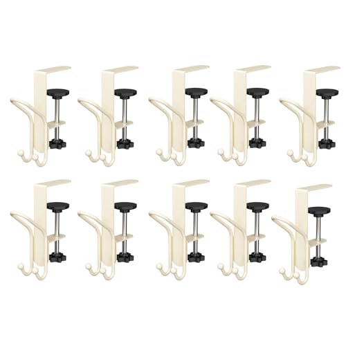 DLOULP Christmas Decoration Hanger with Double Functionality Practical Iron Construction Fit All Mantles Thicknesses Up to 8.5 Inches Fireplaces Stocking Hangers