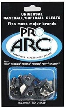 Pro ARC Universal Baseball/Softball Cleats ~ Metal