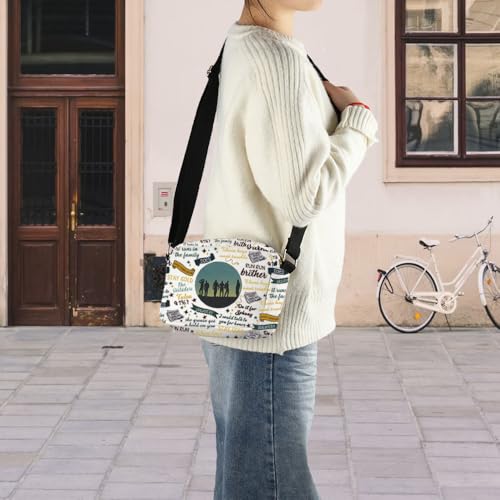 MNIGIU Musical Inspired Gift Musical Theater Crossbody Bag Musical Lover Gift for Actor Actress3